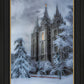 Salt Lake Temple Snow