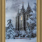Salt Lake Temple Snow
