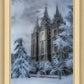 Salt Lake Temple Snow
