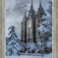 Salt Lake Temple Snow