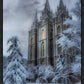 Salt Lake Temple Snow