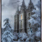 Salt Lake Temple Snow