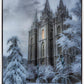 Salt Lake Temple Snow