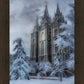 Salt Lake Temple Snow