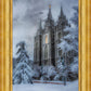 Salt Lake Temple Snow