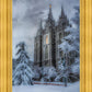 Salt Lake Temple Snow