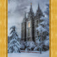 Salt Lake Temple Snow