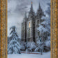 Salt Lake Temple Snow