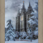 Salt Lake Temple Snow