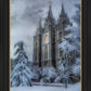 Salt Lake Temple Snow