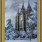 Salt Lake Temple Snow
