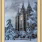Salt Lake Temple Snow