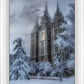 Salt Lake Temple Snow