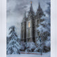Salt Lake Temple Snow