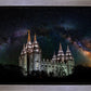 Salt Lake Temple Milky Way