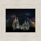 Salt Lake Temple Milky Way
