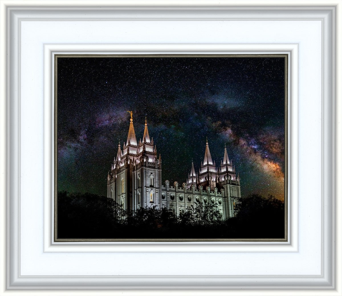 Salt Lake Temple Milky Way