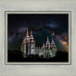 Salt Lake Temple Milky Way