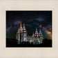 Salt Lake Temple Milky Way