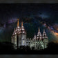 Salt Lake Temple Milky Way