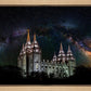 Salt Lake Temple Milky Way