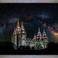 Salt Lake Temple Milky Way