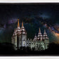 Salt Lake Temple Milky Way