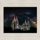 Salt Lake Temple Milky Way