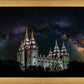Salt Lake Temple Milky Way