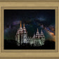 Salt Lake Temple Milky Way