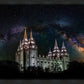 Salt Lake Temple Milky Way