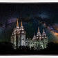 Salt Lake Temple Milky Way