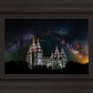 Salt Lake Temple Milky Way