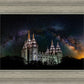 Salt Lake Temple Milky Way