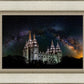 Salt Lake Temple Milky Way