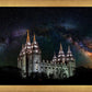 Salt Lake Temple Milky Way