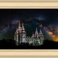 Salt Lake Temple Milky Way