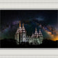 Salt Lake Temple Milky Way