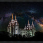 Salt Lake Temple Milky Way