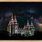 Salt Lake Temple Milky Way