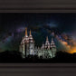 Salt Lake Temple Milky Way