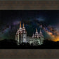 Salt Lake Temple Milky Way