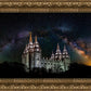 Salt Lake Temple Milky Way