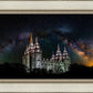 Salt Lake Temple Milky Way