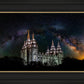 Salt Lake Temple Milky Way