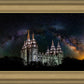 Salt Lake Temple Milky Way