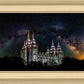 Salt Lake Temple Milky Way