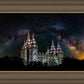 Salt Lake Temple Milky Way