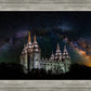 Salt Lake Temple Milky Way