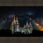 Salt Lake Temple Milky Way
